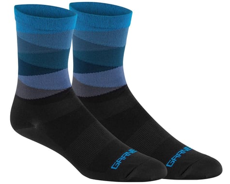 Louis Garneau Conti Long Socks (Black/Blue)