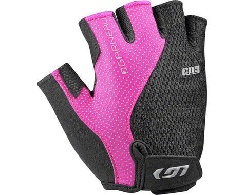 Louis Garneau Women's Air Gel + RTR Gloves (Black/Pink)