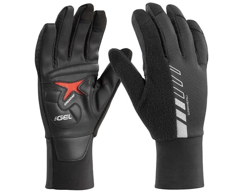 Louis Garneau Biogel Thermal Full Finger Gloves (Black)