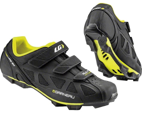 Louis Garneau Multi Air Flex Shoes (Black/Bright Yellow)