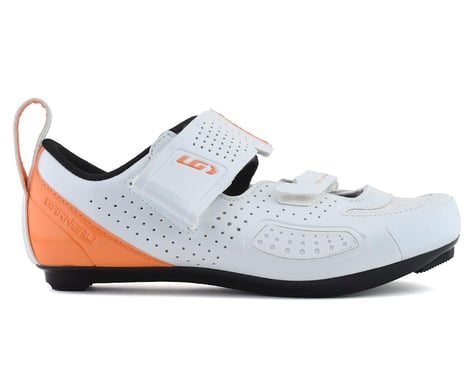 Louis Garneau Women's X-Speed IV Tri Shoe (White/Orange)
