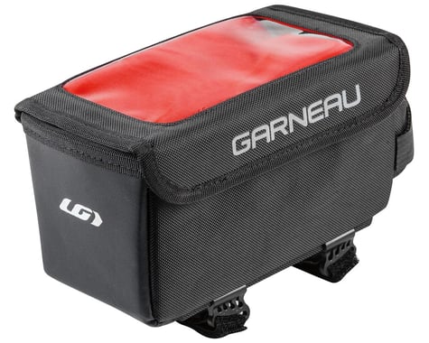 Louis Garneau Dashboard Top Tube Bag (Black) (1L) (w/ Phone Pocket ...