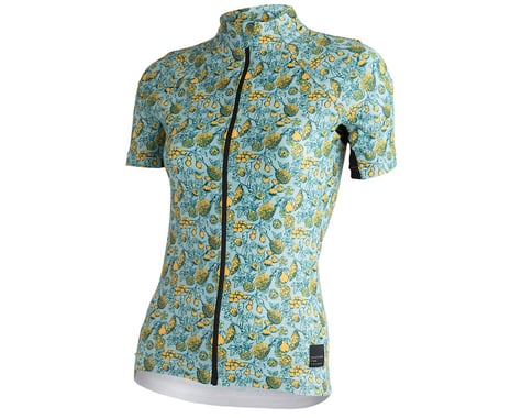 Machines For Freedom Women's Endurance Short Sleeve Jersey (Fruits Print) (M)