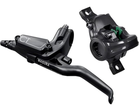 Magura CT4 Disc Brake & Lever (Black) (Hydraulic) (Post Mount) (2-Piston) (Left) (Front)