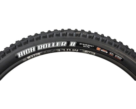 Maxxis High Roller II Tubeless Mountain Tire (Black) (Folding) (27.5" / 584 ISO) (2.5") (3C MaxxTerra/EXO)
