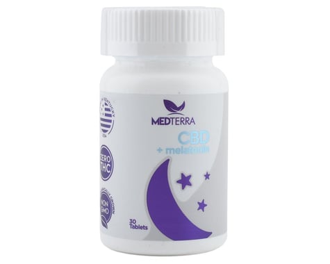 Medterra CBD & Melatonin Tablets (30 Capsules)