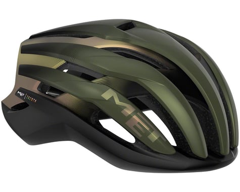 Met Trenta MIPS Road Helmet (Matte Olive Iridescent) (L)