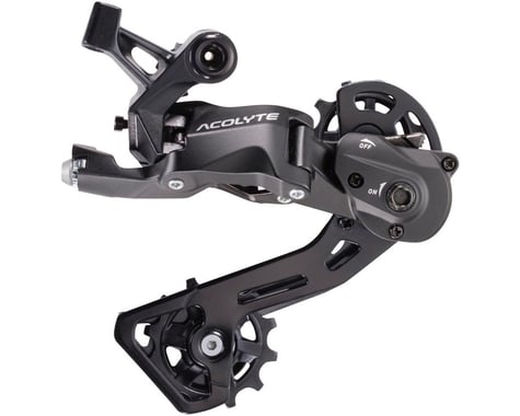 Microshift Acolyte Rear Derailleur (Black) (1 x 8 Speed) (Medium Cage) (w/ Clutch)