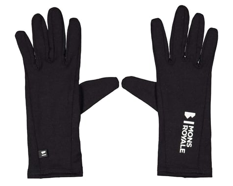 Mons Royale Volta Glove Liner (Black) (L)