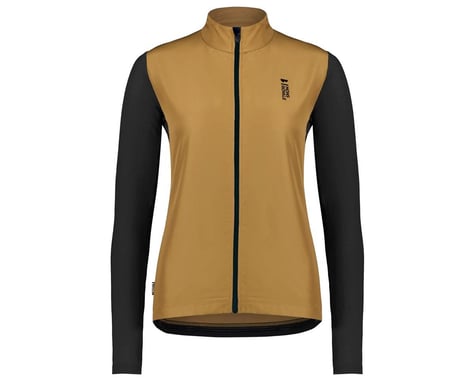 Mons Royale Womens Redwood Wind Jersey (Toffee) (L)