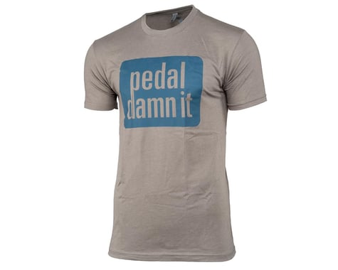 Niner "Pedal Damn It" T-Shirt (Light Grey) (S)