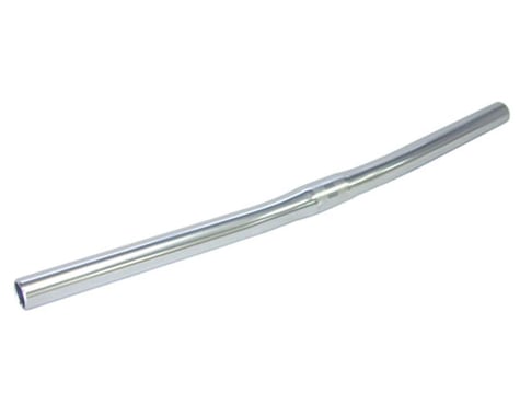 Nitto B2520AA Flat Street Bar (Silver) (26.0mm Clamp) (0mm Rise) (520mm)