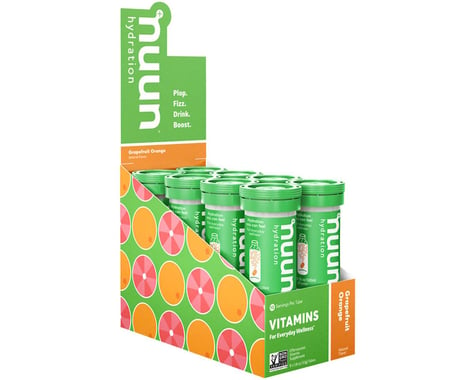 Nuun Vitamin Hydration Tablets (Grapefruit Orange) (8 Tubes)