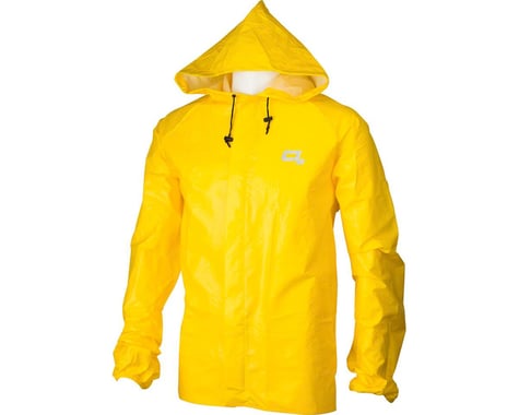 O2 Rainwear Rainwear Element Series Rain Jacket w/ Hood (Yellow)