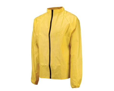 O2 Rainwear Cycling Rain Jacket (Yellow) (M)