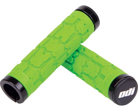 ODI Rogue Lock-On Grips (Lime Green) (Bonus Pack)
