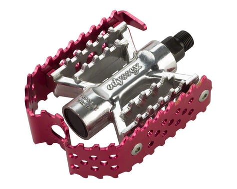 Odyssey Triple Trap Pedals (Red)
