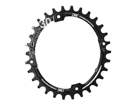 OneUp Components Oval Chainring (Black) (104mm BCD)