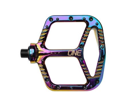 OneUp Components Aluminum Platform Pedals (Oil Slick) (9/16")