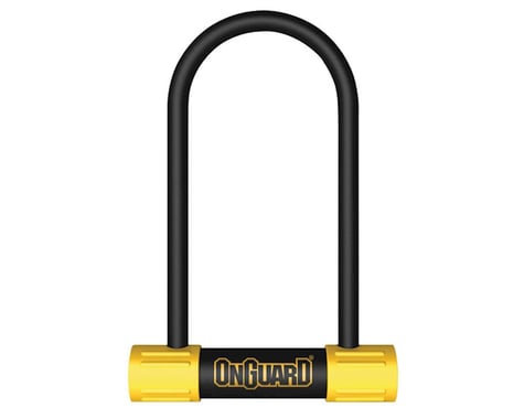 Onguard Bulldog Mini U-Lock (Black/Yellow) (3.55 x 5.5")