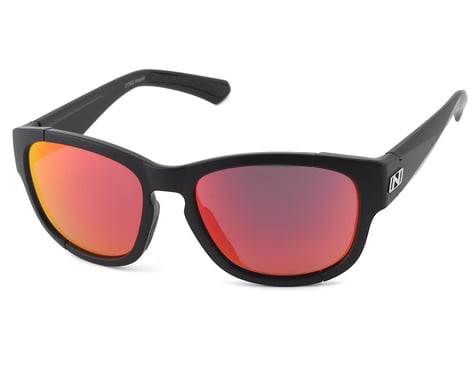 Optic Nerve Vesper Sunglasses (Matte Black) (Smoke Red Revo Lens)