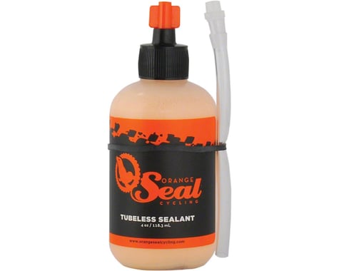 Orange Seal Regular Tubeless Tire Sealant (Twist Lock Applicator) (4oz)