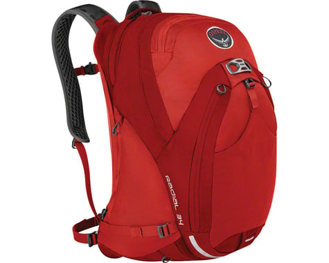 Osprey Radial 34 Commuter Backpack (Lava Red)