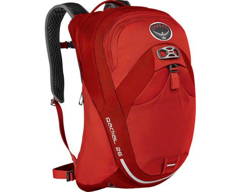 Osprey Radial 26 Commuter Backpack (Lava Red)