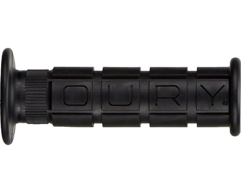 Oury Flanged Downhill Grips (Black) (130mm)
