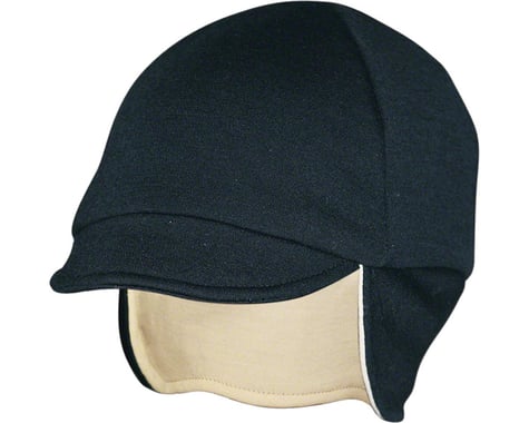 Pace Sportswear Reversable Merino Wool Cap (Eggshell/Black)