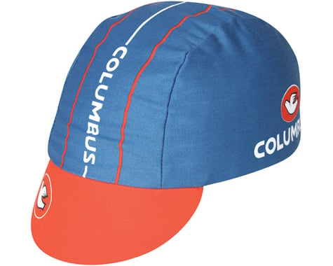 Pace Sportswear Columbus Cycling Cap (Blue/Orange) (One Size Fits Most)