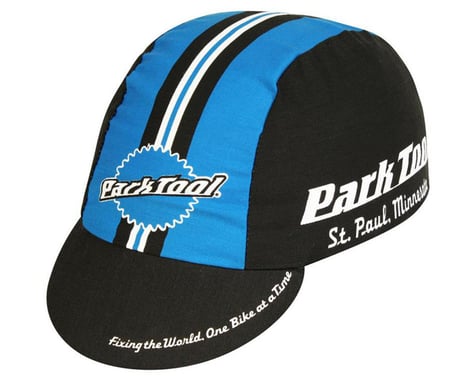 Pace Sportswear Park Tool Cycling Cap (Black/Blue)