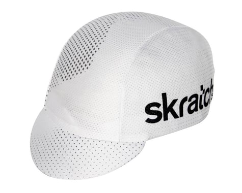 Pace Sportswear Coolmax Skratch Labs Cycling Cap (White)