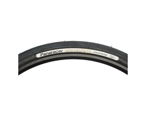 Panaracer Gravelking Slick Tubeless Gravel Tire (Black) (650b) (38mm)