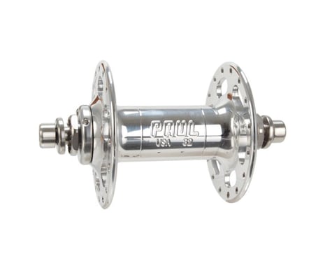 Paul Components High Flange Front Hub (Polished Silver) (32H) (Bolt-On)