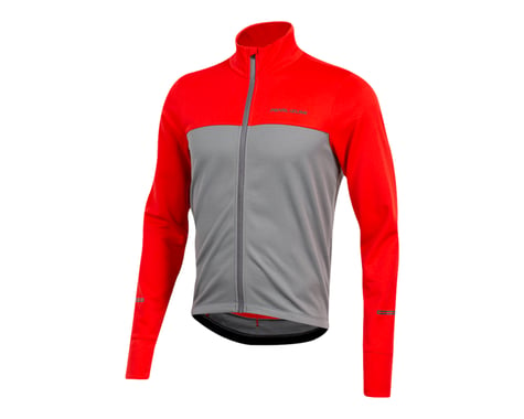 Pearl Izumi Quest Thermal Long Sleeve Jersey (Torch Red/Smoked Pearl)