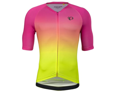 Pearl Izumi Attack Air Short Sleeve Jersey (Screaming Yellow Gradient) (S)