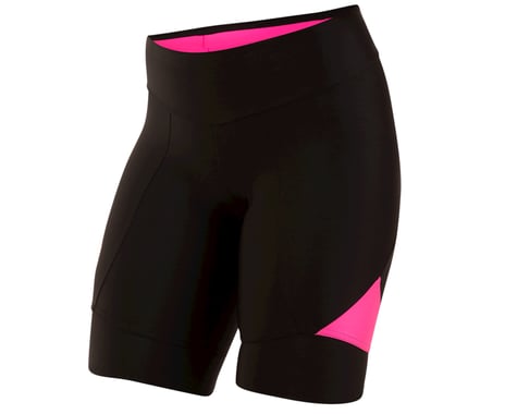 Pearl Izumi Women's Select Pursuit Short (Black/Screaming Pink)