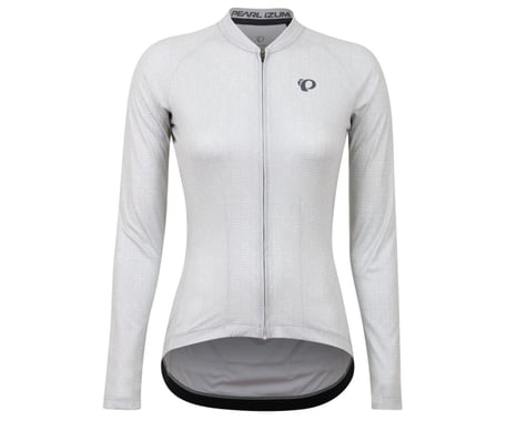 Pearl Izumi Women's Attack Long Sleeve Jersey (Cloud Grey Stamp) (2XL)