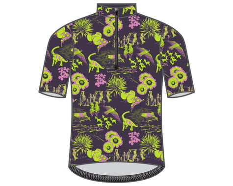 Pearl Izumi Jr Quest Short Sleeve Jersey (Nightshade Coslope) (Youth XL)