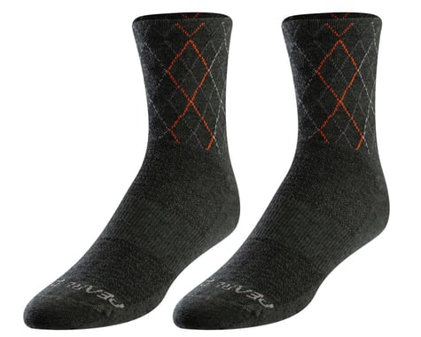 Pearl Izumi Merino Wool Socks (Forest/Flame Crossing)