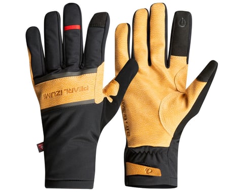 Pearl Izumi AmFIB Lite Gloves (Black/Dark Tan) (XL)