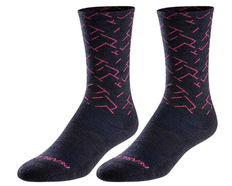 Pearl Izumi Merino Thermal Wool Socks (Navy Sashiko Fade) (S)