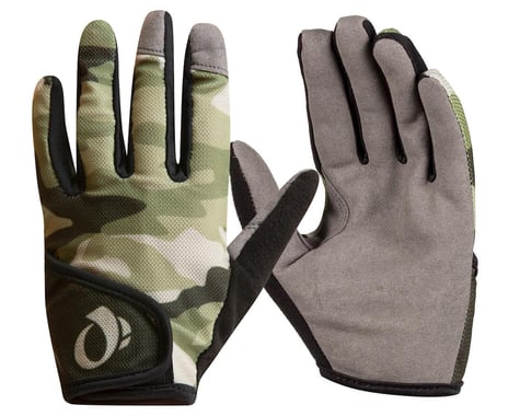 Pearl Izumi Jr. Long Finger Mountain Gloves (Green Camo)