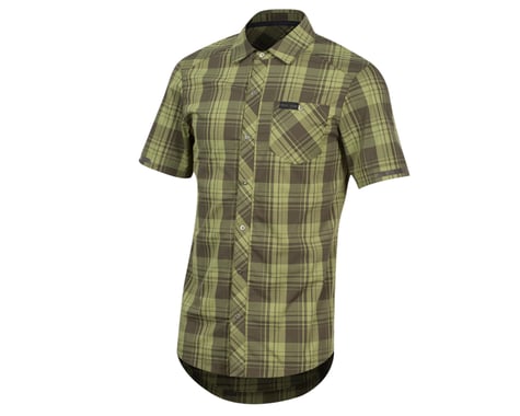 Pearl Izumi Short Sleeve Buttom-up (Forest Plaid)