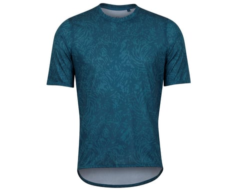 Pearl Izumi Men's Summit Short Sleeve Jersey (Ocean Blue Palm)