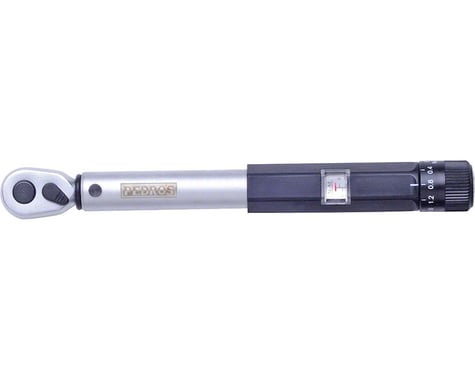 Pedro's Demi Torque Wrench 1/4" Ratcheting Reversible Click-Type Micrometer Scal