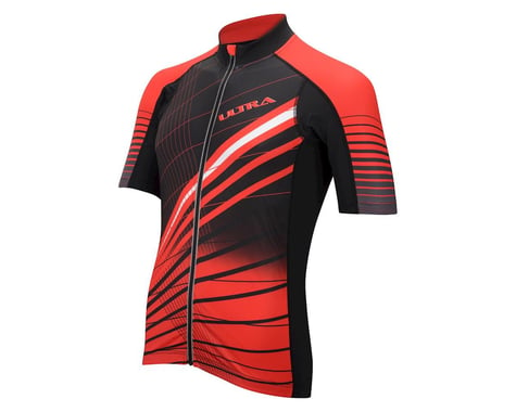 Performance Ultra Short Sleeve Jersey (Black/Red)