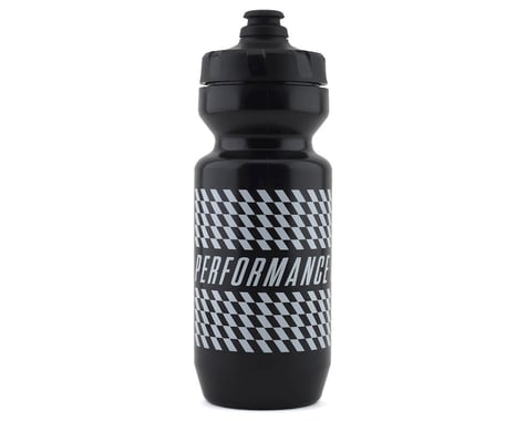 Performance Bicycle Water Bottle w/ MoFlo Lid (Black) (22oz)