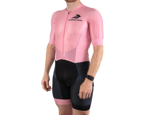 Performance x Jakroo Men's Echelon Pro Skinsuit (Pink) (Slim Fit) (L)